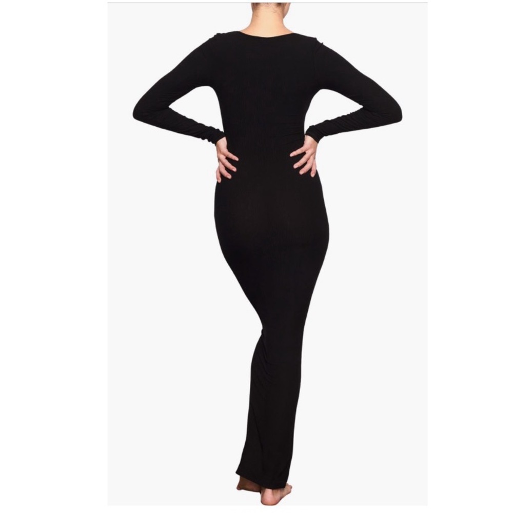 Skims Soft Lounge Long Sleeve Dress - Picture 2 of 4